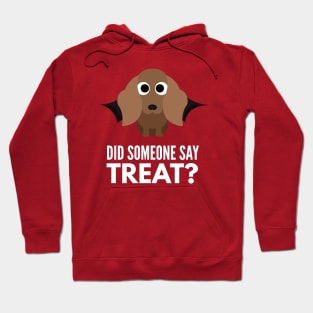 Dachshund Halloween Trick or Treat Hoodie